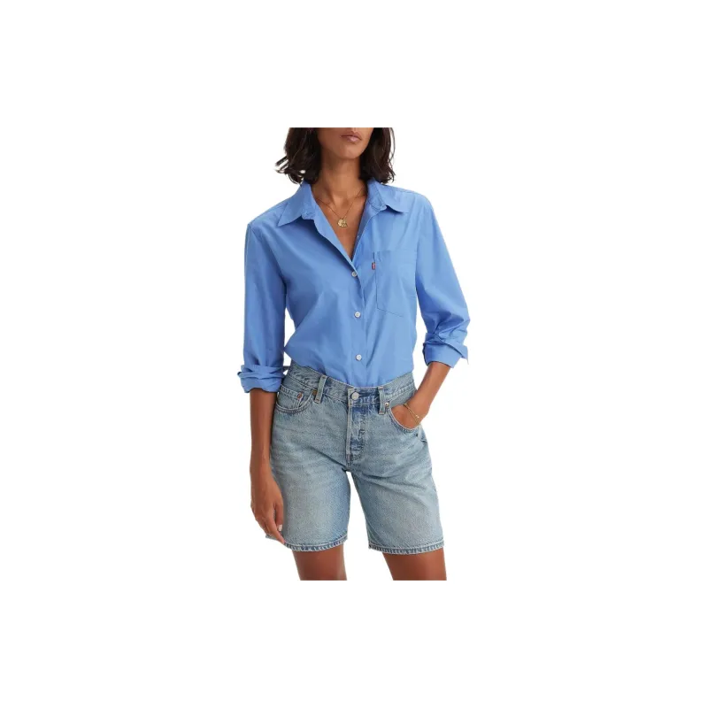 Levi's Denim Shorts Women's Blue-5
