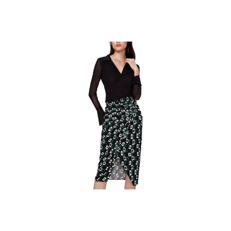 DVF Diane Von Furstenberg SS24 Shirt Women's Black-2