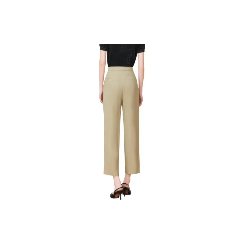 JZ. ANNAKRO Casual Pants Women's Green Gray-2