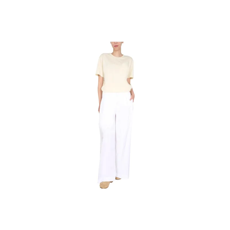 ASPESI Casual Pants Women's White-1