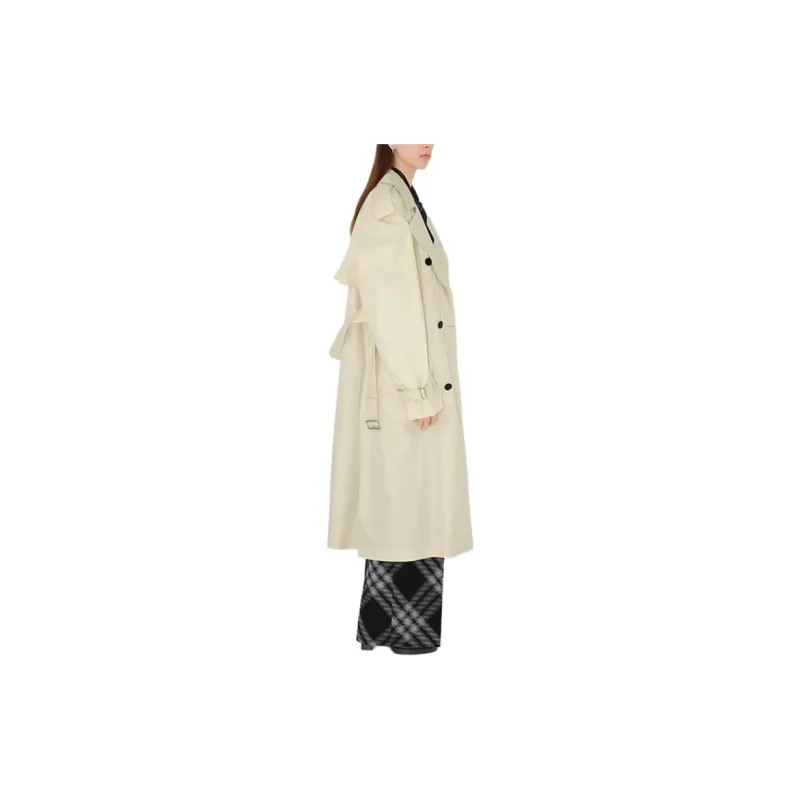 Burberry Gabardine Trench Coat-2