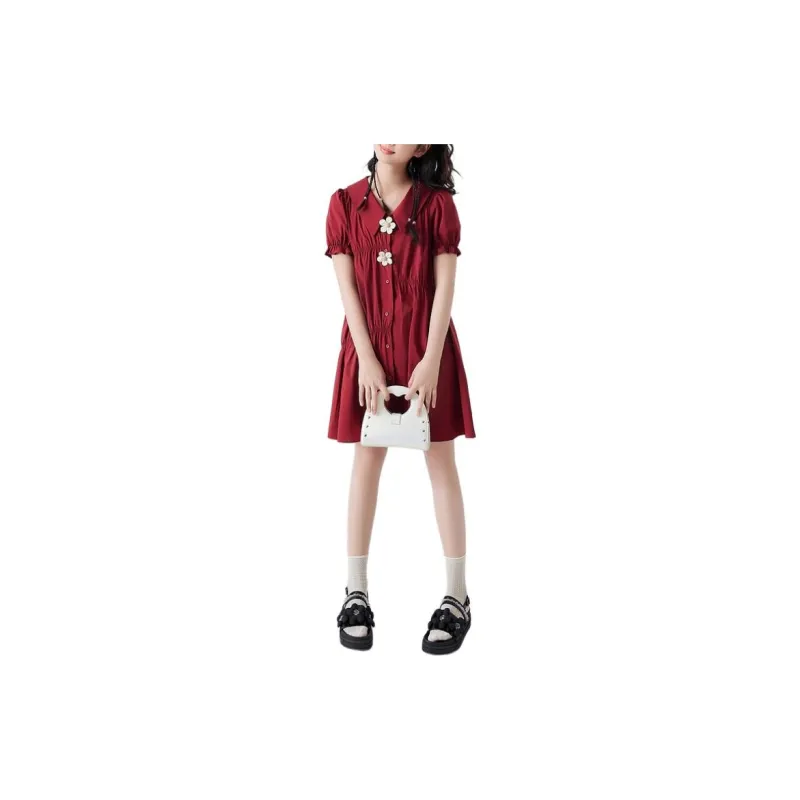 ZIHAN Short-Sleeved Dresses Women's-11