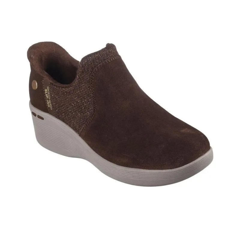 Martha Stewart x Skechers Pier Lite Anti-Slip Wear-Resistant Low-Top Casual Shoes Women's Brown-1