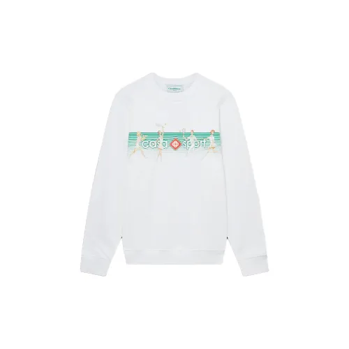 CASABLANCA Sweatshirts Men Off White