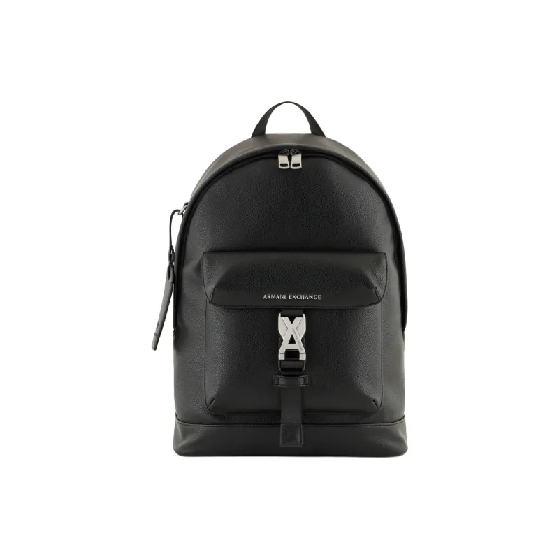 ARMANI EXCHANGEAE Polyester Backpack Men's Black-0