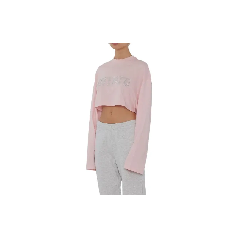 Rotate Sequin-Embellished Crewneck Top-4