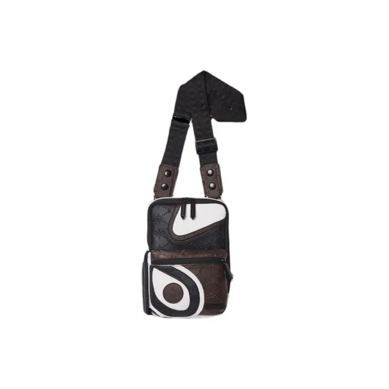 SPRAYGROUND PVC Shoulder Bag, Crossbody Bag Regular Unisex Taupe-1