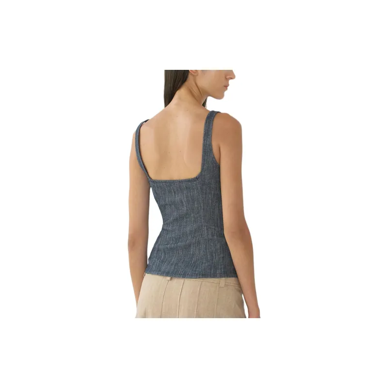 Paloma-wool Tank Tops Women's Blue-3