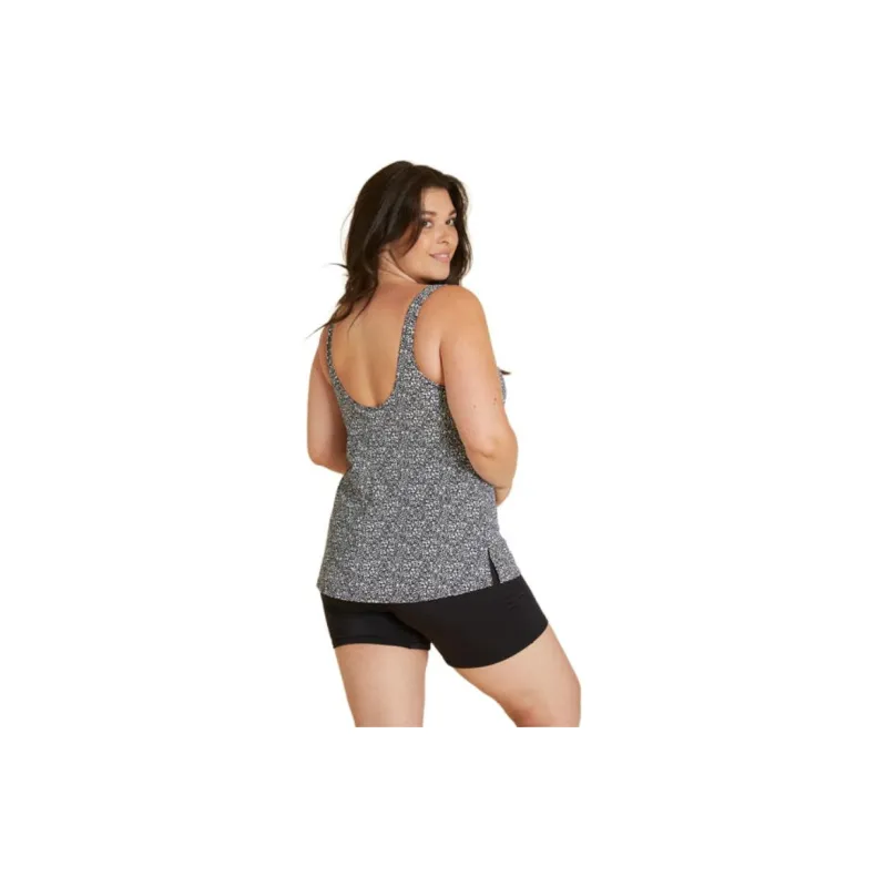 DECATHLON One-piece Swimsuit Women's Black/Black-3