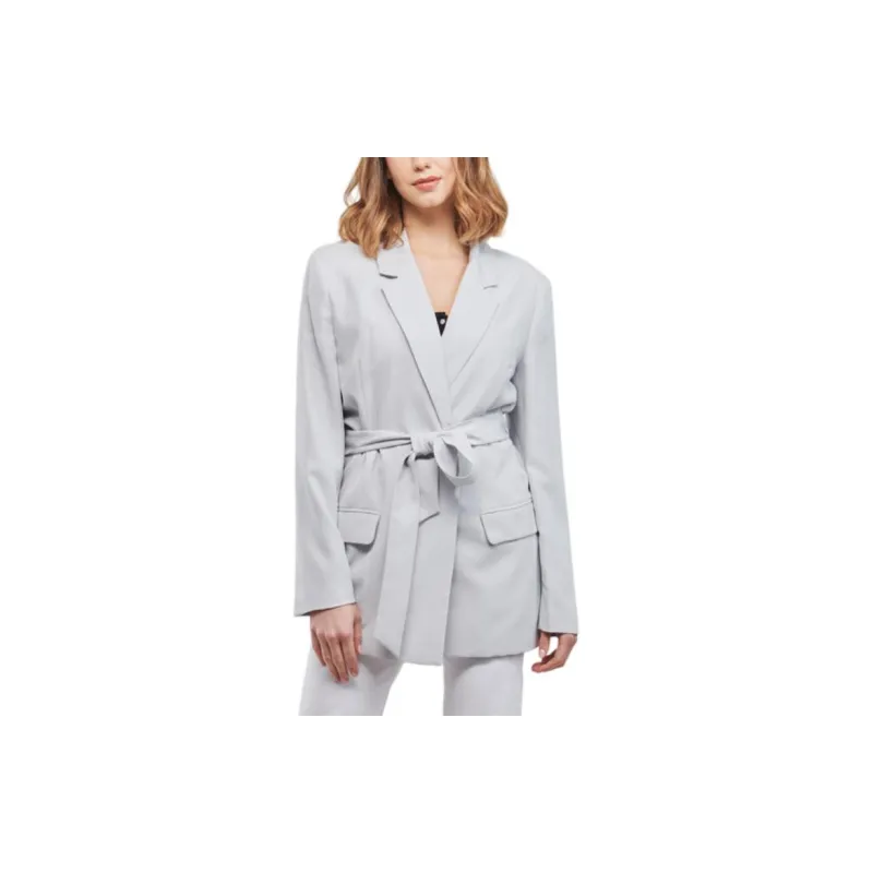 GUESS Business Suit Coat Women's Gray-3