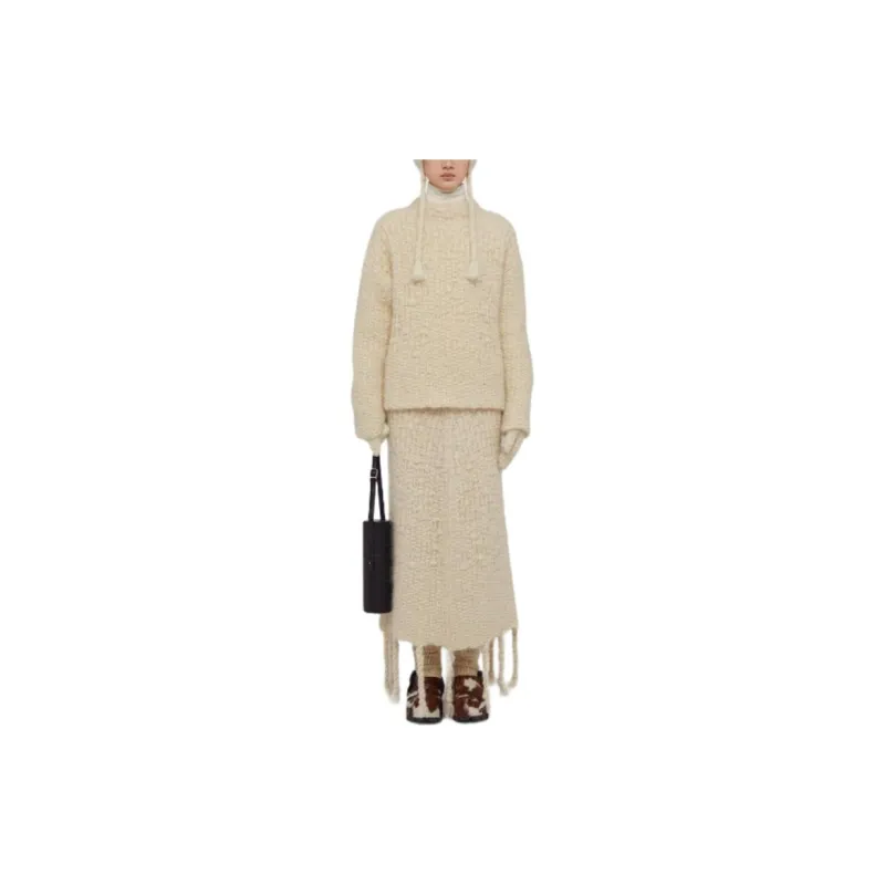 JIL SANDER Mock Neck Jumper-1