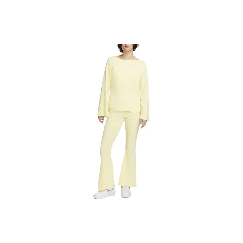 Nike Knitted Sweatpants Women's Lemon-2