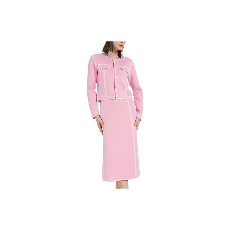 BESIONIA SS24 Slip Dresses Women's Pink-3