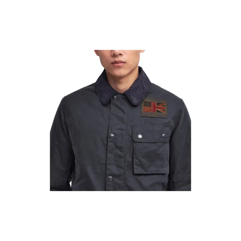 BARBOUR International Steve McQueen Buttoned Jacket-4