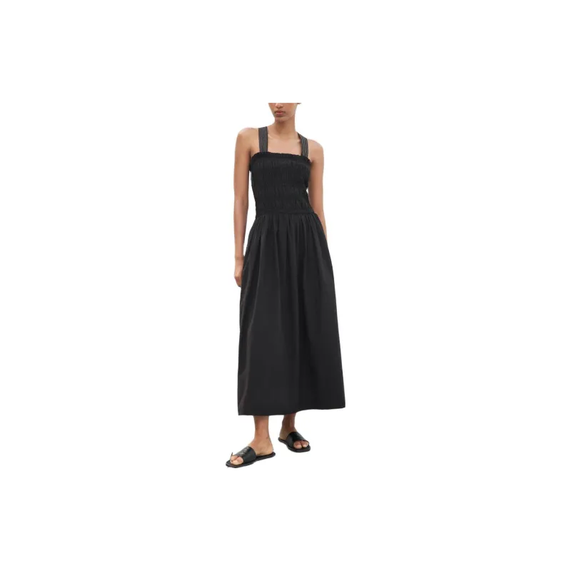 ZARA Slip Dresses Women's Black-1