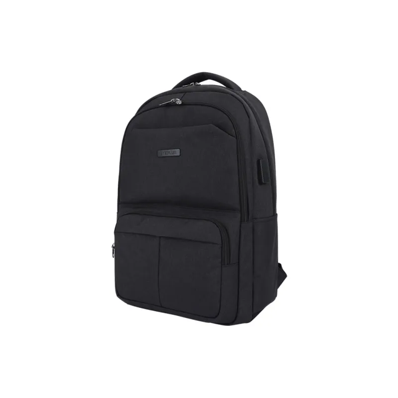 WEPLUS Fabric Laptop Bag Regular Unisex Black Gray-1