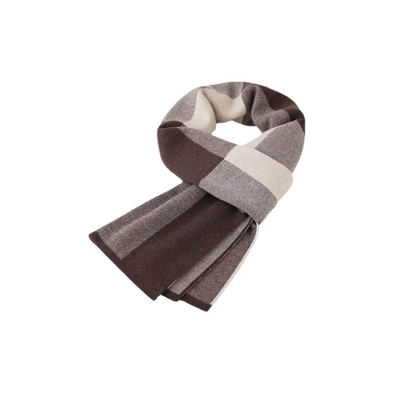 ASTAR HADES Wool Blend Knit Scarves Men's-3