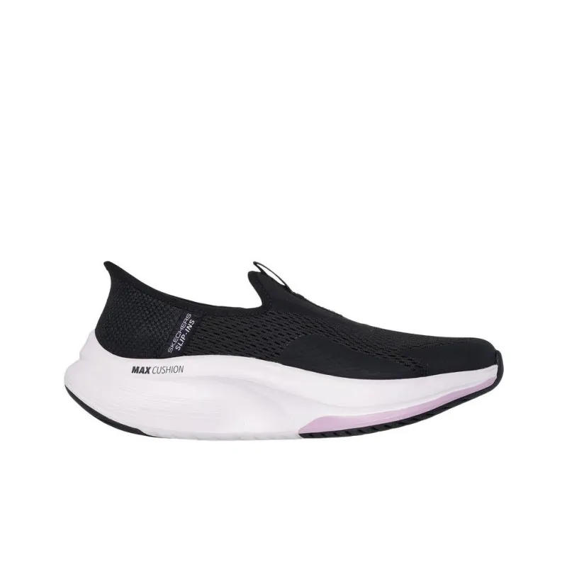 Skechers GO WALK Ma Slip-Resistant Breathable Low-Top Casual Shoes Women's Black White-1