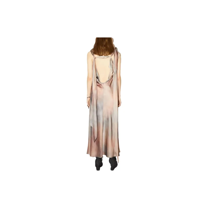Acne Studios Sleeveless Dresses Women's Light Brown-3