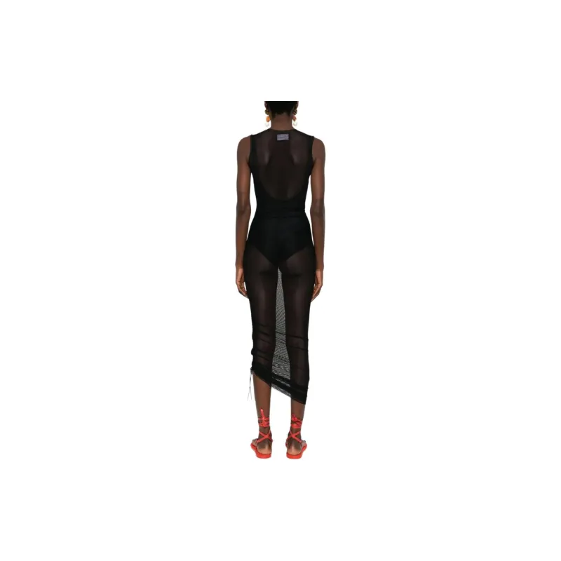 Louisa Ballou Heatwave Semi sheer Dress-2