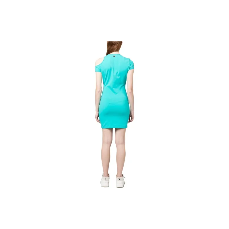 CHIARA FERRAGNI Cut-Out Crewneck Mini Dress-1
