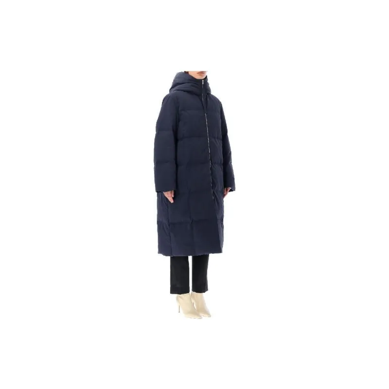JIL SANDER Down Jackets Women's Navy Blue-2