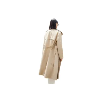 Yi Mengyuan Trench Coat Women's Ancora Red