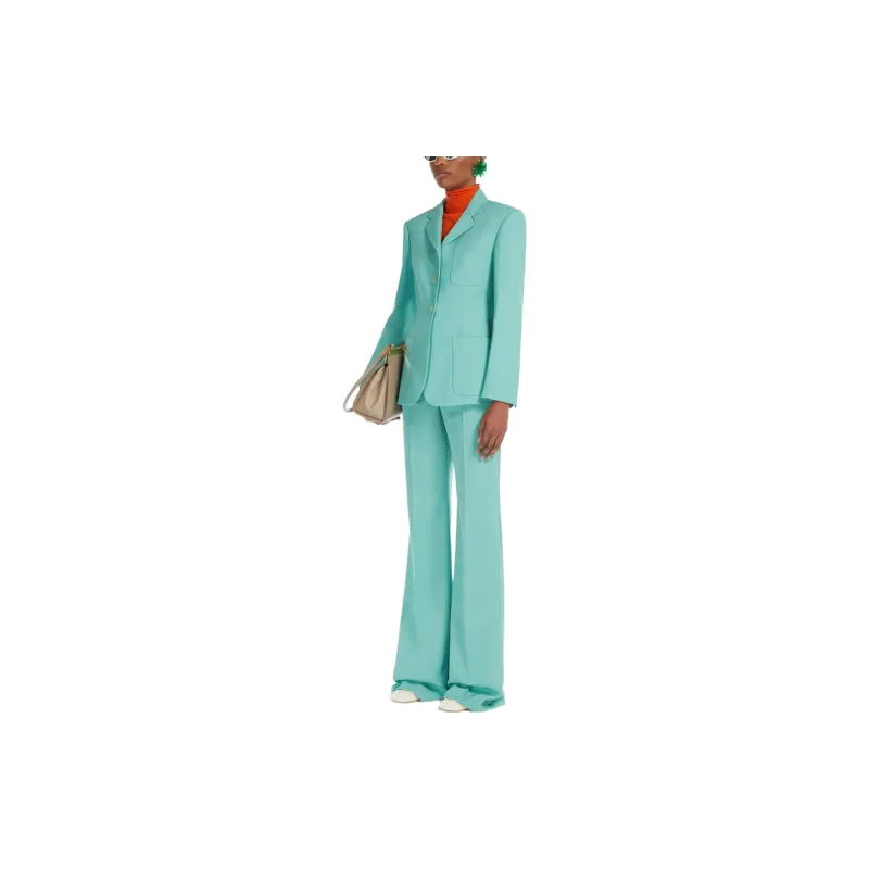 SportMax Business Suits Women's Green-1