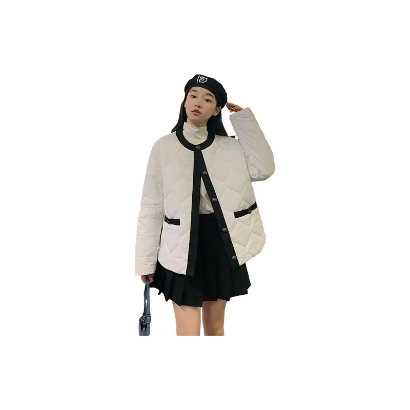 Tonlion Puffer Jacket Women's Raw White-2