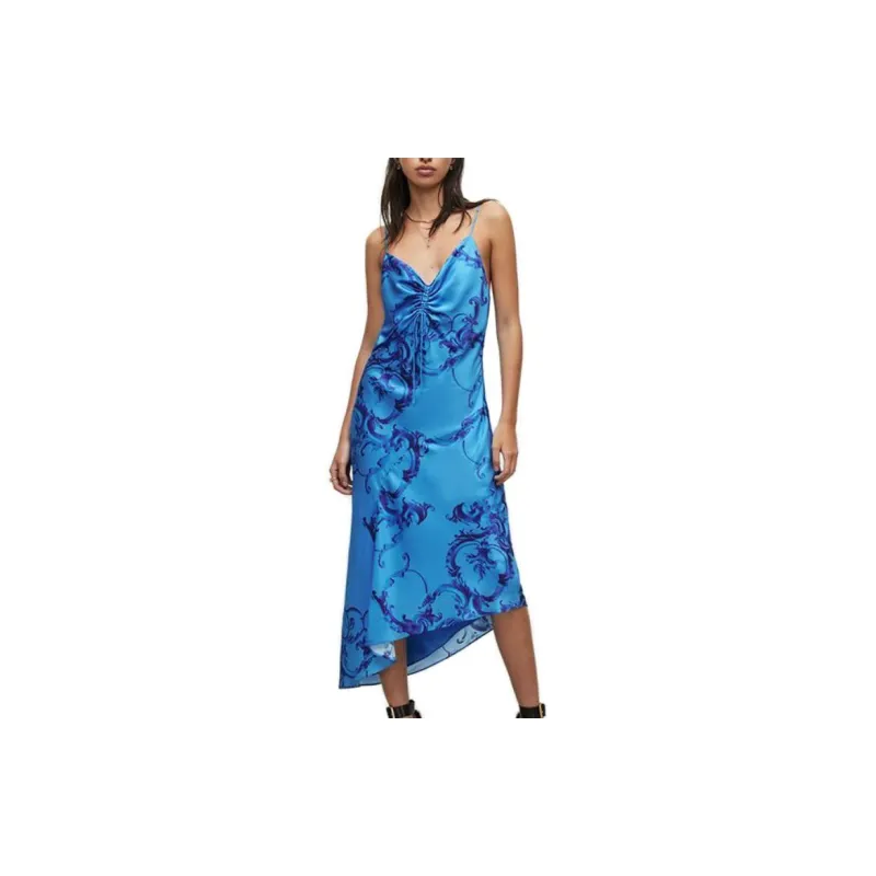 ALLSAINTS Slip Dresses Women's Sky Blue-1