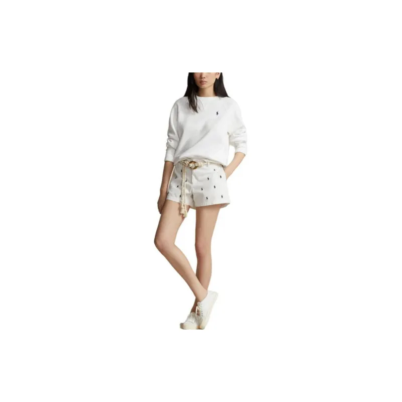 Polo Ralph Lauren Casual Shorts Women's White-3