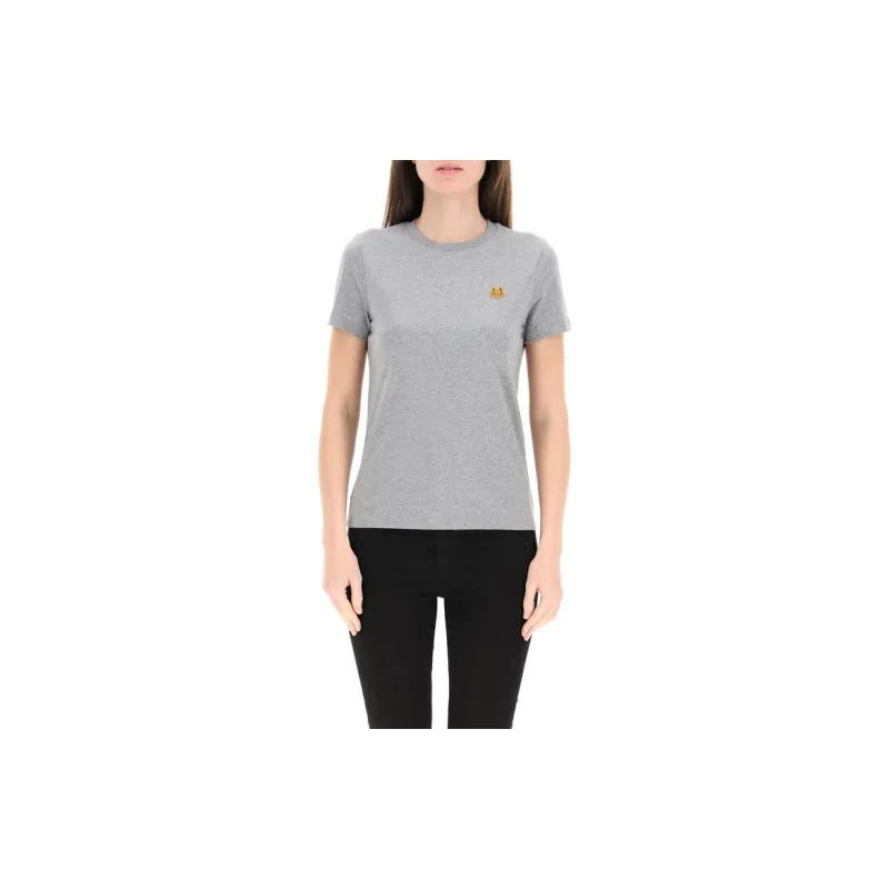 KENZO Tiger Logo Patch T shirt-3