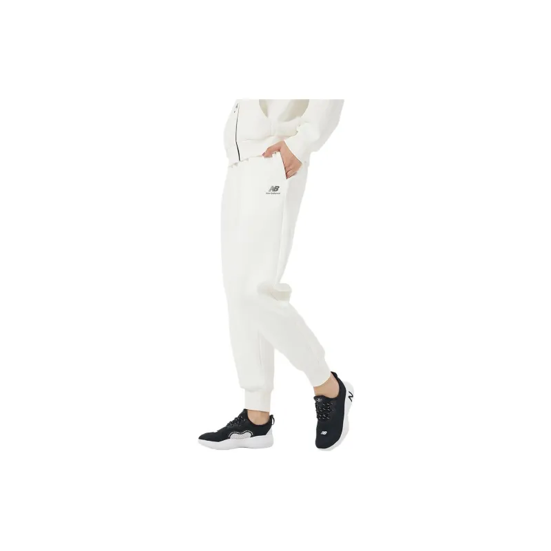 New Balance Knitted Sweatpants Women's White-2