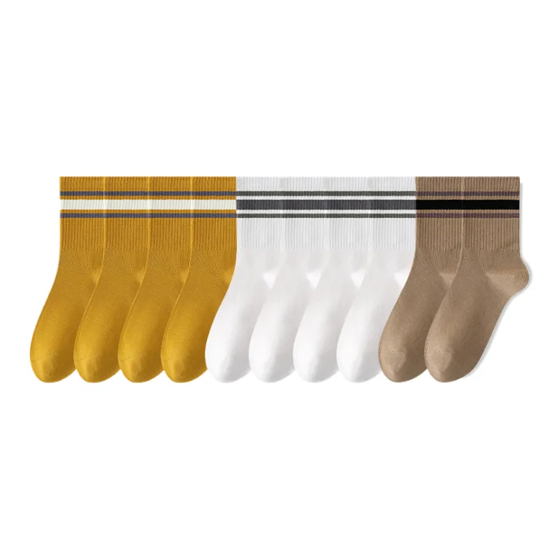 Lan Miao Mid Calf Socks Men's 10 Pack-2