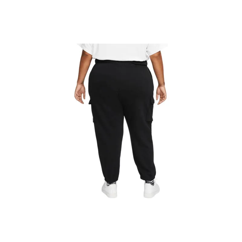 Nike Sportswear Club Fleece Athletic Trousers Women's Black/White-2