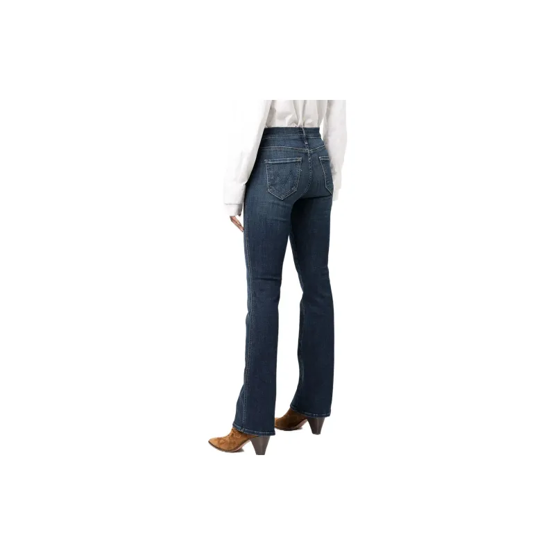 MOTHER Double Insider Sneak Bootcut Jeans-2
