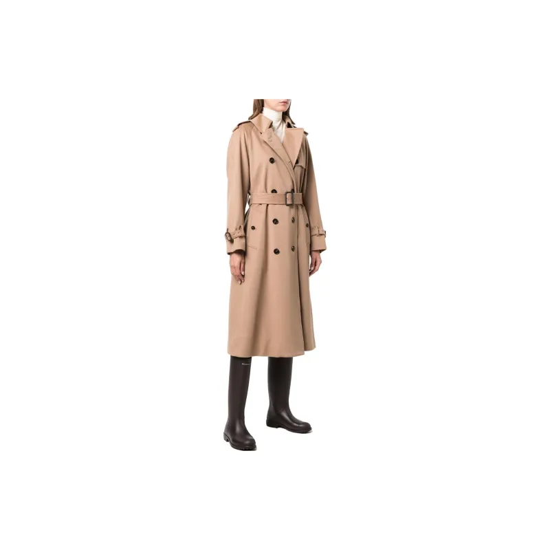 Mackintosh Trench Coats Women's Khaki-3