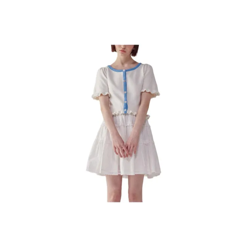 RONRON Knitwear Women's White-2