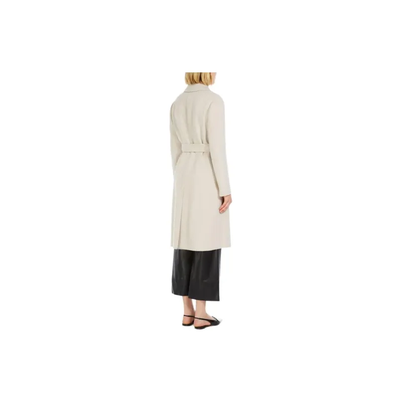 'S MAX MARA Pauline Belted Long-Sleeved Coat-2