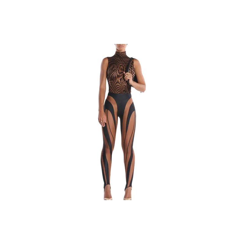 Mugler Leggings Women's Multicolor-2