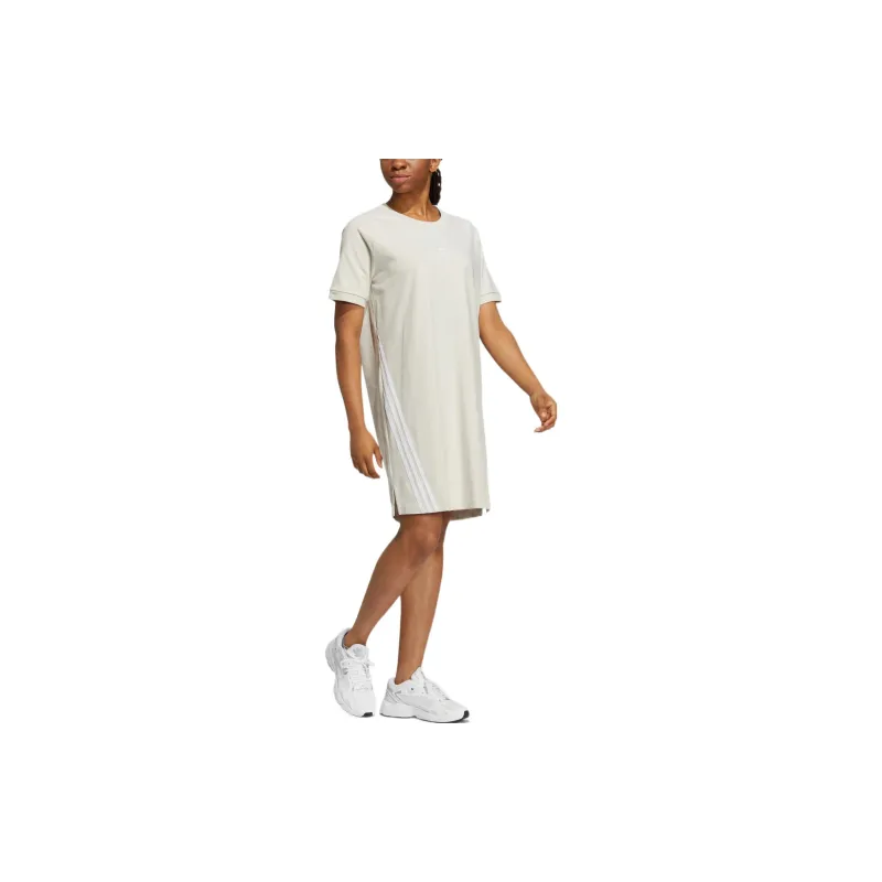 Adidas Originals Short Sleeved Dresses Women's Ecru-2