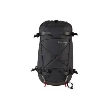 KLATTERMUSEN Recycled Polyamide Outdoor Hiking Bag Backpack Regular Unisex Raven Black