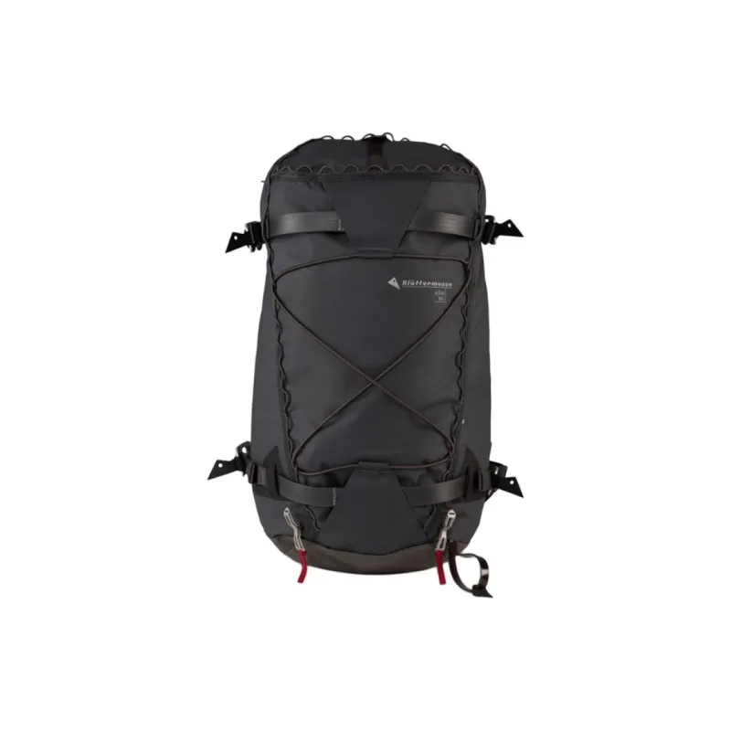 KLATTERMUSEN Recycled Polyamide Outdoor Hiking Bag Backpack Regular Unisex Raven Black-0