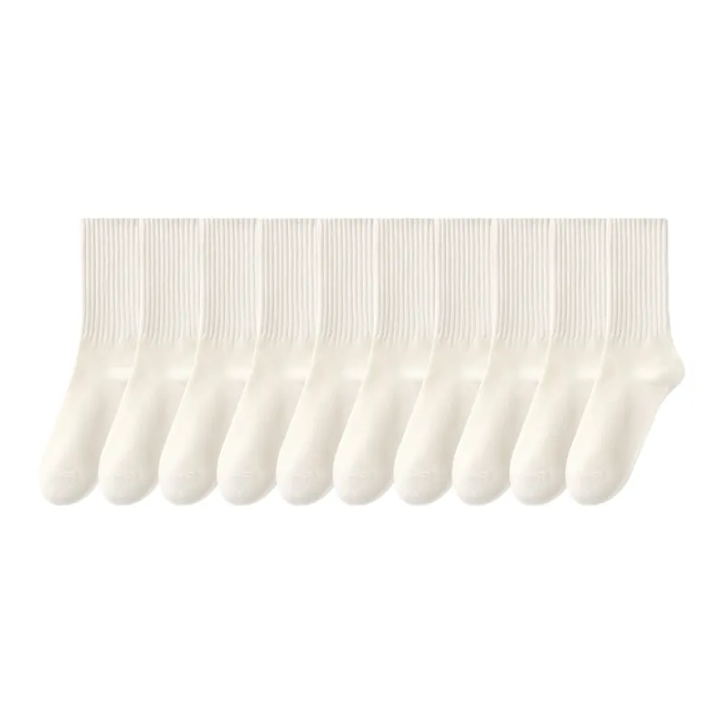 Lan Miao Mid Calf Socks Women's 10 Pack-7