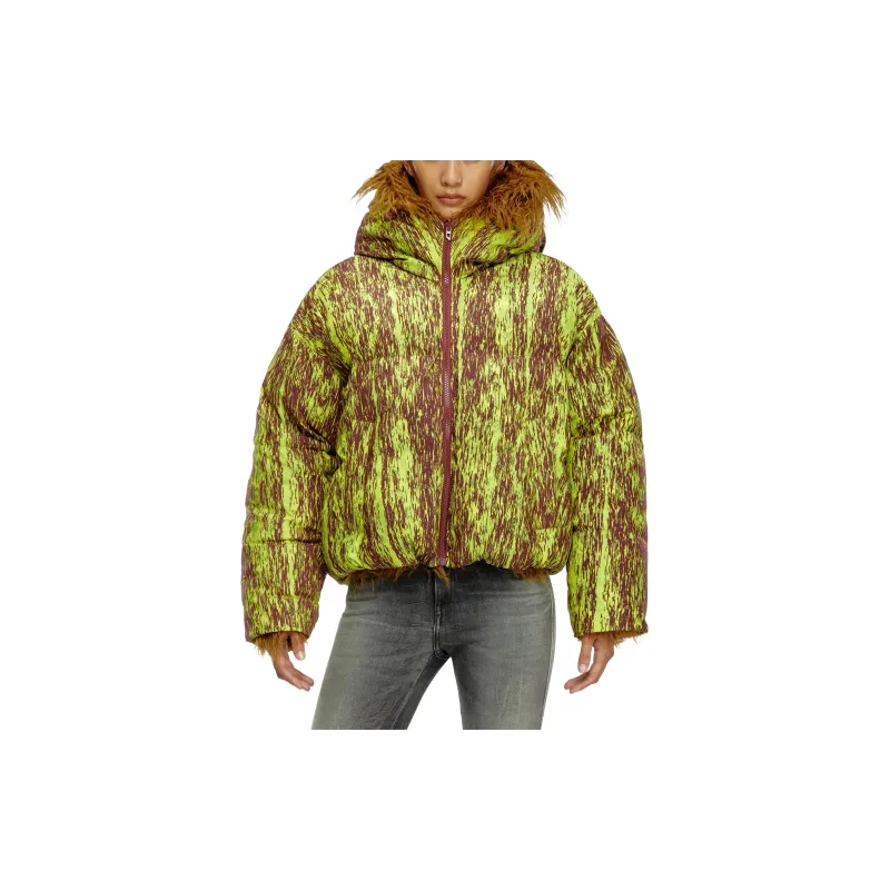 DIESEL W ASABI Faux fur Jacket-3