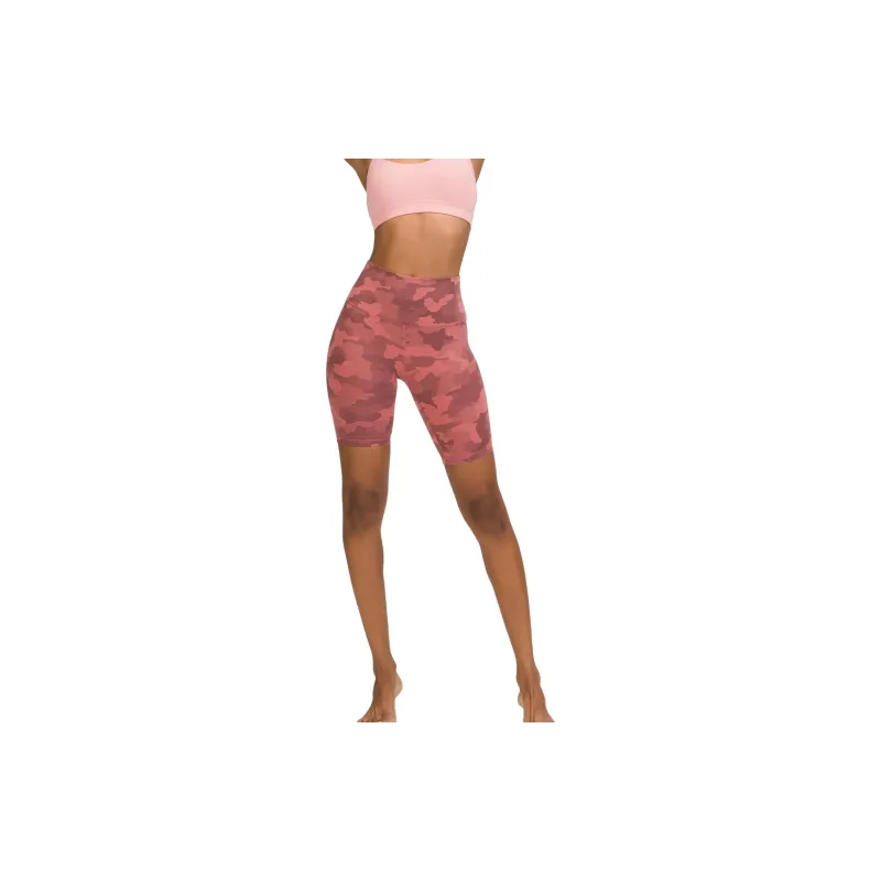 Lululemon Align™ Sports Shorts 8' Women's Camouflage Brier Red Mixed Color-2