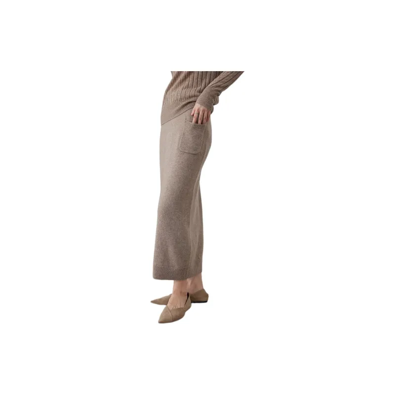 SNOWFORTE Casual Long Skirts Women's-1