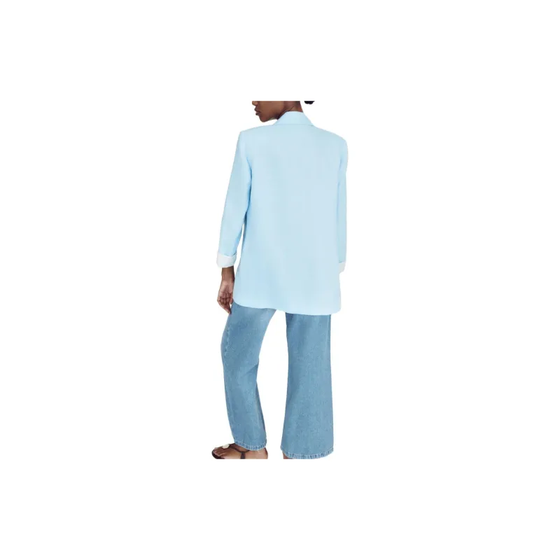 ZARA Business Suits Women's Sky Blue-3
