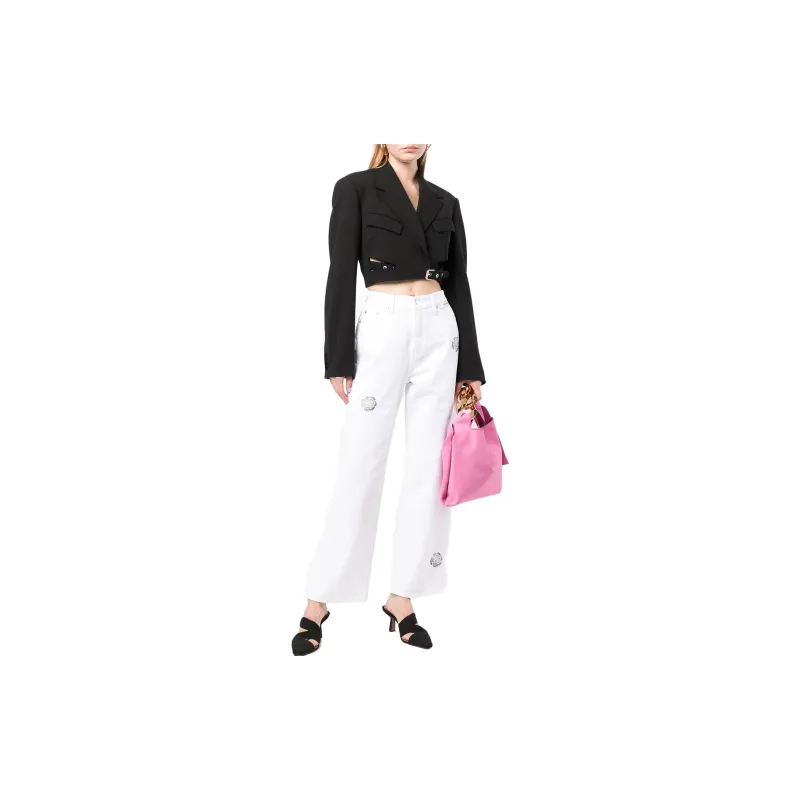 KIMHEKIM Jeans Women's White-1