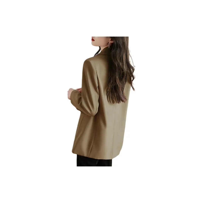 TERRE BLEUE Business Suit Women's Khaki-2